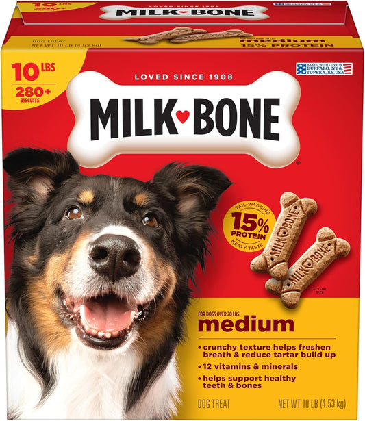 The 10lb Bulk Buy: Why Milk-Bone Original Biscuits Remain a Must-Have for Medium Dogs 🐕‍🦺