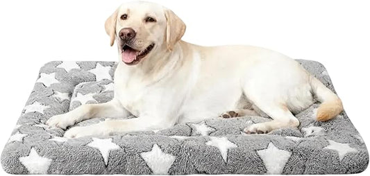 Dog Bed Mat - Comfortable Kennel Pad, Multi-Purpose Crate Bed for Dogs & Cats, Soft Support