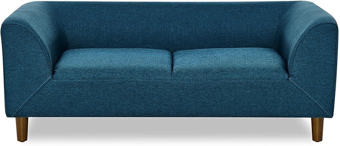 39.75" Modern Pet Sofa with Backrest and Armrests, Comfortable Foam Cushion Dog Couch for Small and Medium Dogs, Stable Leg Design for Living Room