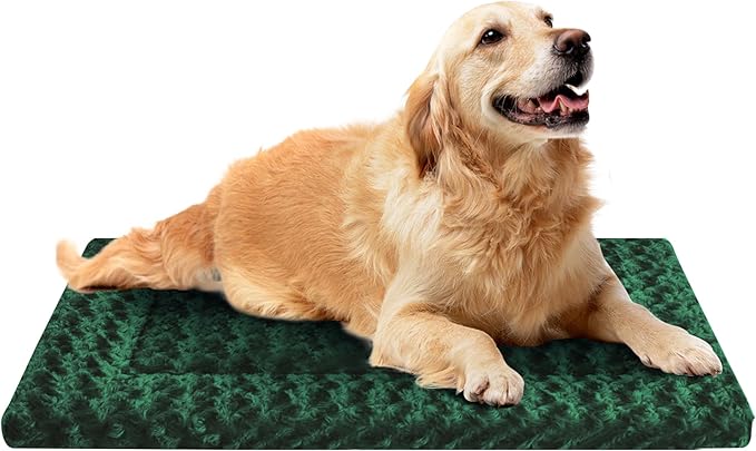 Dog Bed Mat - Comfortable Kennel Pad, Multi-Purpose Crate Bed & Mats for Dogs & Cats – Soft Crate Mat for Dog & Cat