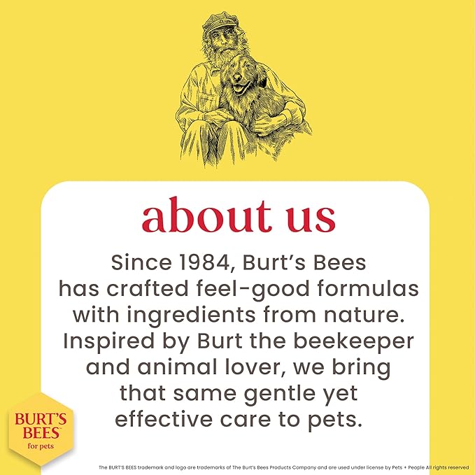 BURT'S BEES FOR PETS Dog Paw and Nose Lotion with Rosemary and Olive Oil, Moisturizing Paw Balm for Dry Cracked Pads and Dog Nose Butter Moisturizer, Paw Lotion for Dogs Skin Care, 4 Fl Oz